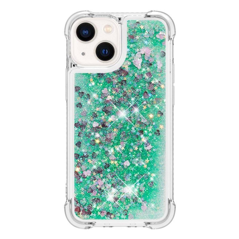 Hoesje voor iPhone 15 Glitters