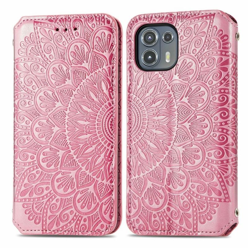 Flip Case voor Motorola Edge 20 Lite Folio-hoesje Flip Chic Mandala