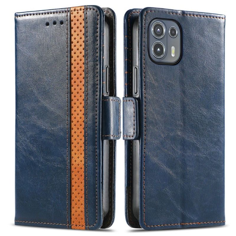 Folio-hoesje voor Motorola Edge 20 Lite Anti-fall Zakelijk Omdraaien