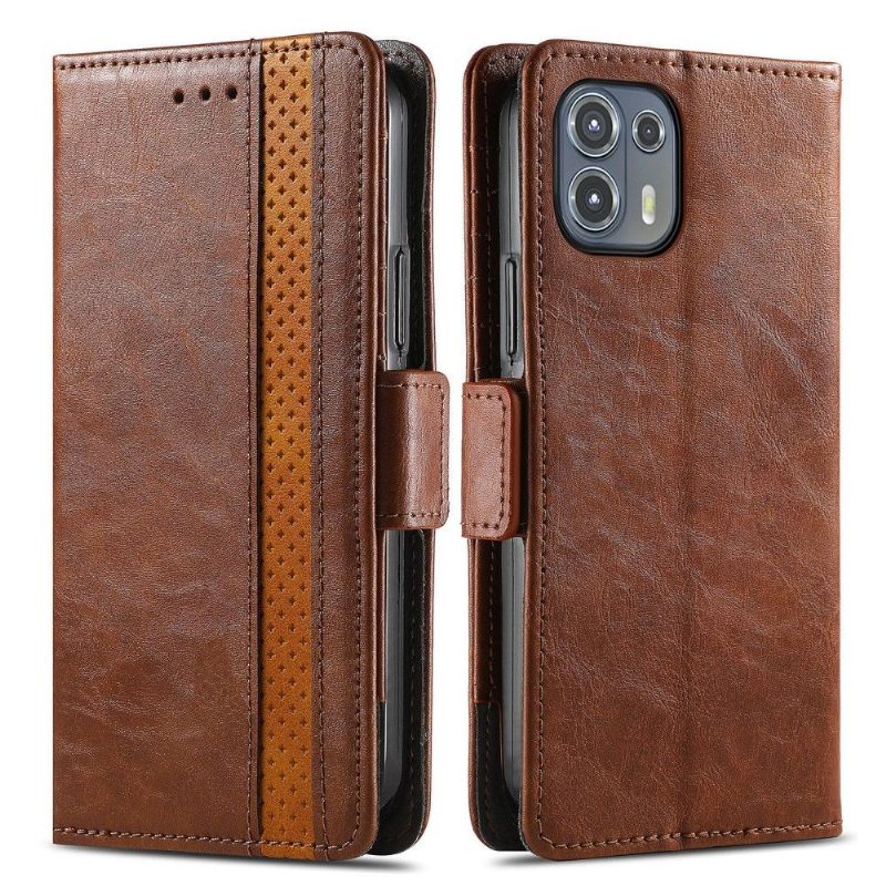 Folio-hoesje voor Motorola Edge 20 Lite Anti-fall Zakelijk Omdraaien