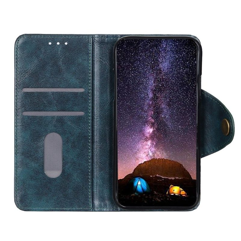 Folio-hoesje voor Motorola Edge 20 Lite Khazneh-ontwerp Essentieel