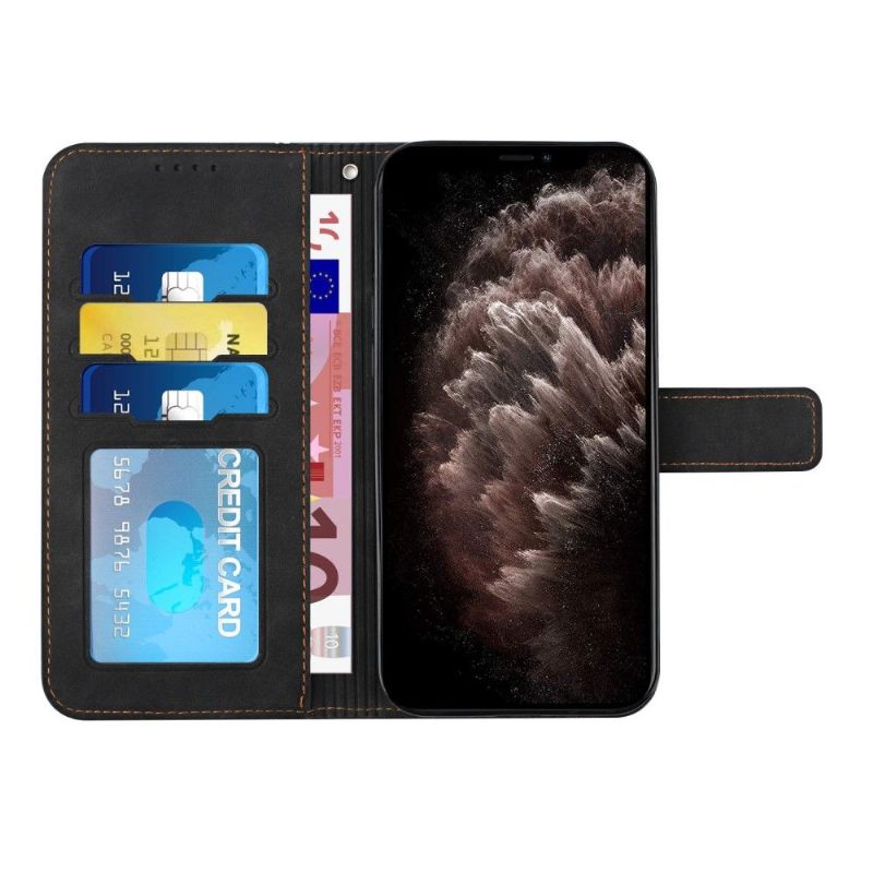 Folio-hoesje voor Motorola Edge 20 Lite Lachlijnen