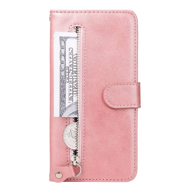 Folio-hoesje voor Motorola Edge 20 Lite Portemonnee Leren Elena Portemonnee