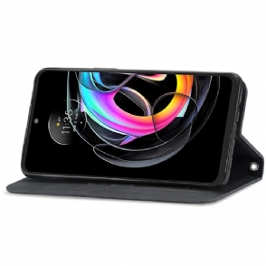 Folio-hoesje voor Motorola Edge 20 Lite Zakelijk Retro
