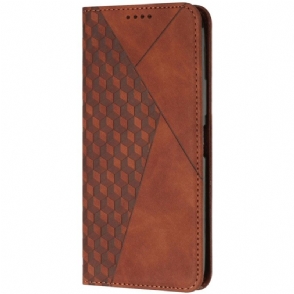 Folio-hoesje Realme 14 Pro Plus 5g Diamanten Met Suède-effect Bescherming Hoesje