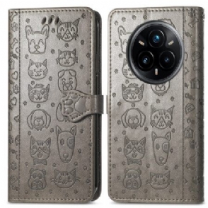 Folio-hoesje Realme 14 Pro Plus 5g Geanimeerde Dieren