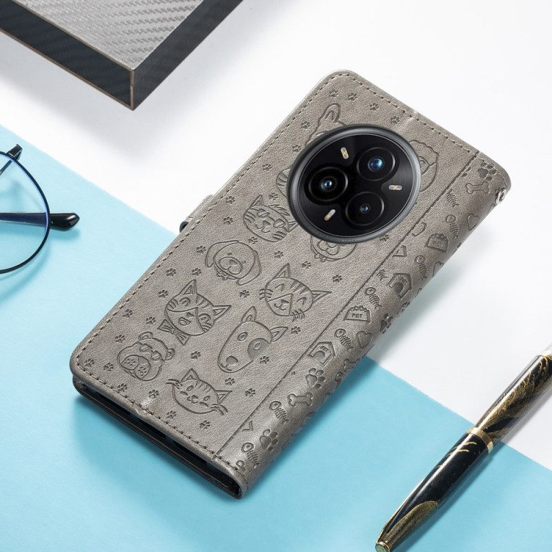 Folio-hoesje Realme 14 Pro Plus 5g Geanimeerde Dieren