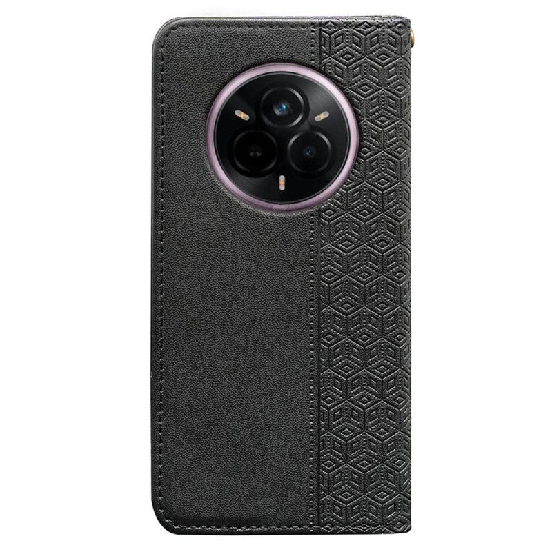 Folio-hoesje Realme 14 Pro Plus 5g Geruite Band