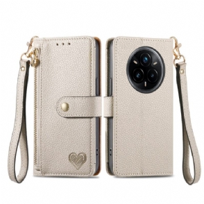 Folio-hoesje Realme 14 Pro Plus 5g Muntvakje Met Rfid-bescherming