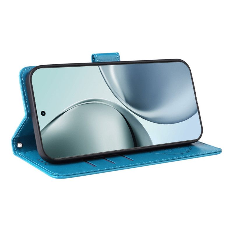 Folio-hoesje Realme 14 Pro Plus 5g Telefoonhoesje Bloemenpatroon