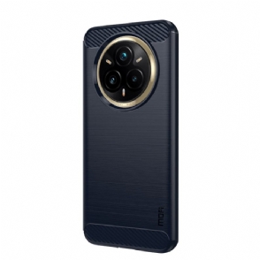 Hoesje Realme 14 Pro Plus 5g Geborsteld Koolstofvezel Bescherming Hoesje