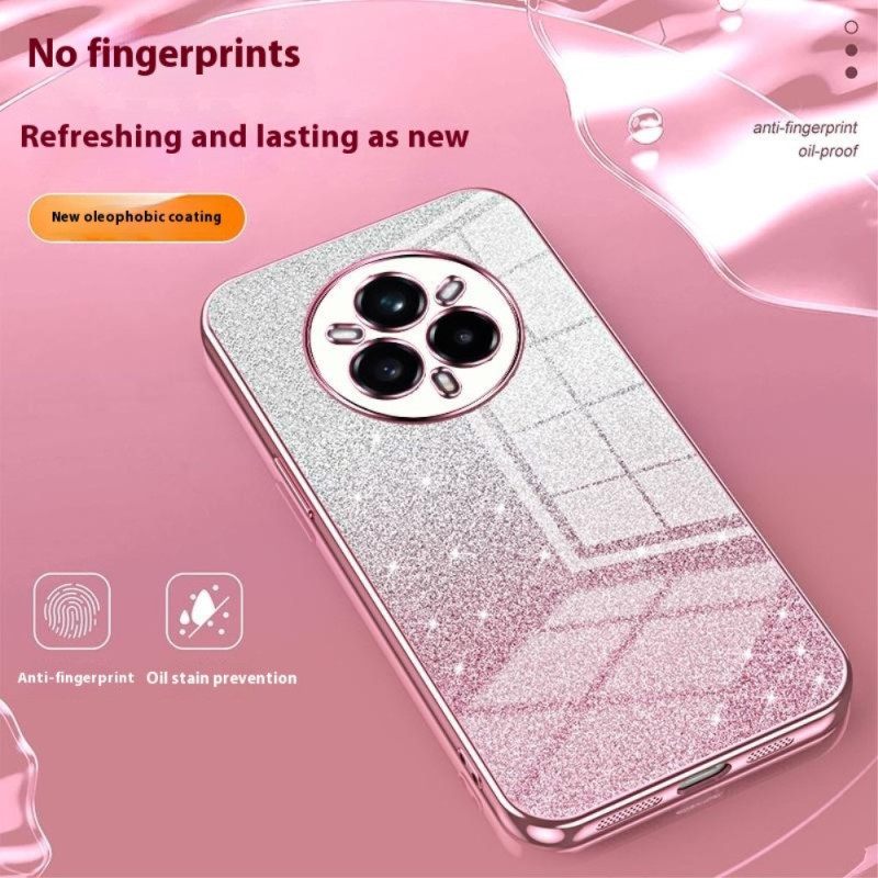 Hoesje Realme 14 Pro Plus 5g Gradiëntglitter Bescherming Hoesje