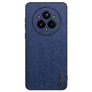 Hoesje Realme 14 Pro Plus 5g Houtnerf Bescherming Hoesje