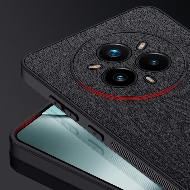 Hoesje Realme 14 Pro Plus 5g Houtnerf Bescherming Hoesje