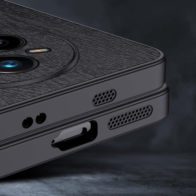 Hoesje Realme 14 Pro Plus 5g Houtnerf Bescherming Hoesje