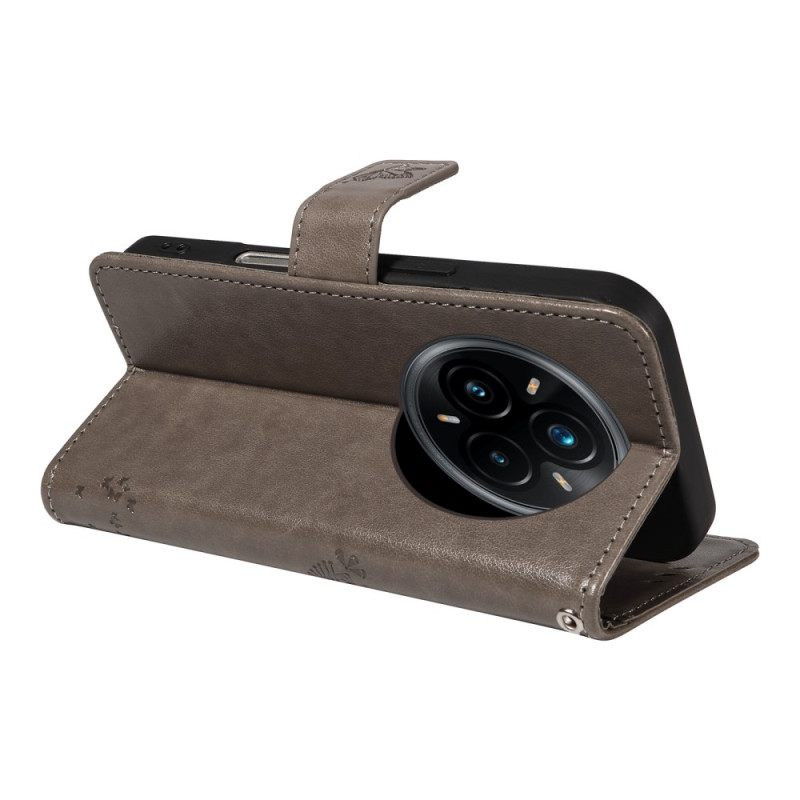 Leren Hoesje Realme 14 Pro Plus 5g Krabpaal Bescherming Hoesje