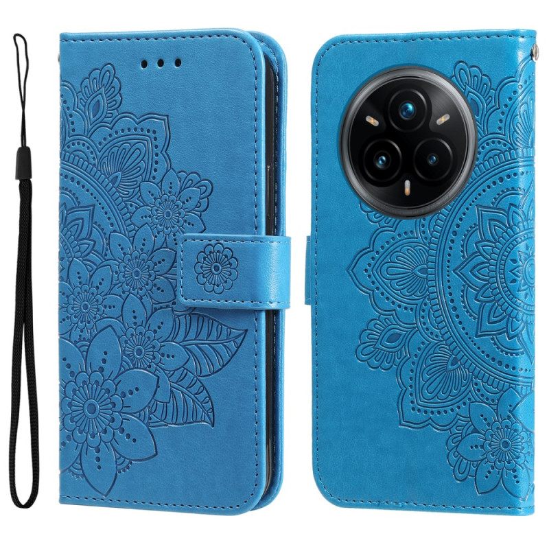 Leren Hoesje Realme 14 Pro Plus 5g Mandala-print Bescherming Hoesje