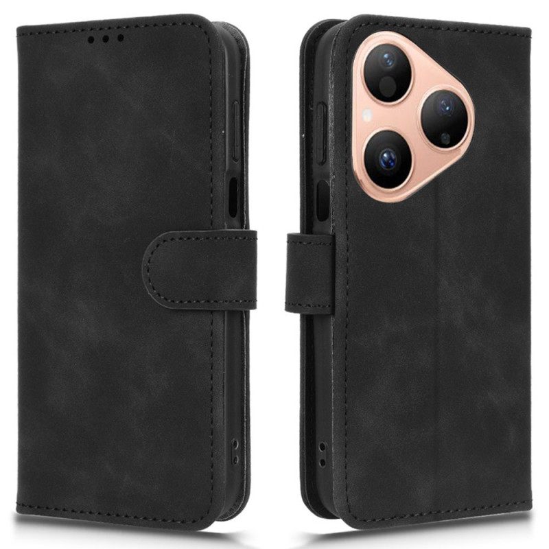 Folio-hoesje Huawei Pura 80 Telefoonhoesje Suède-effect