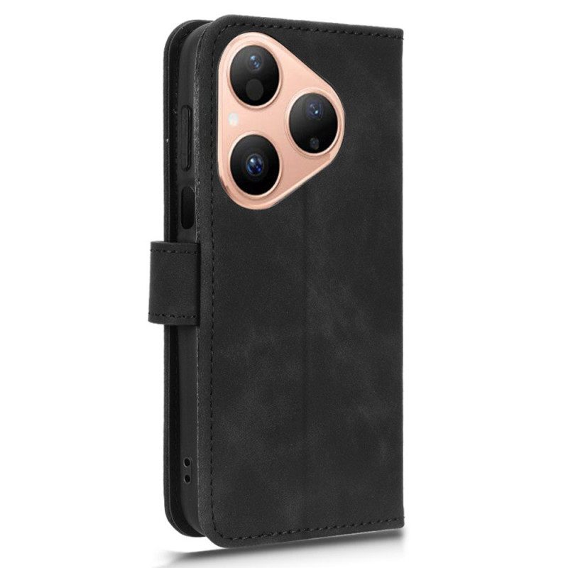 Folio-hoesje Huawei Pura 80 Telefoonhoesje Suède-effect