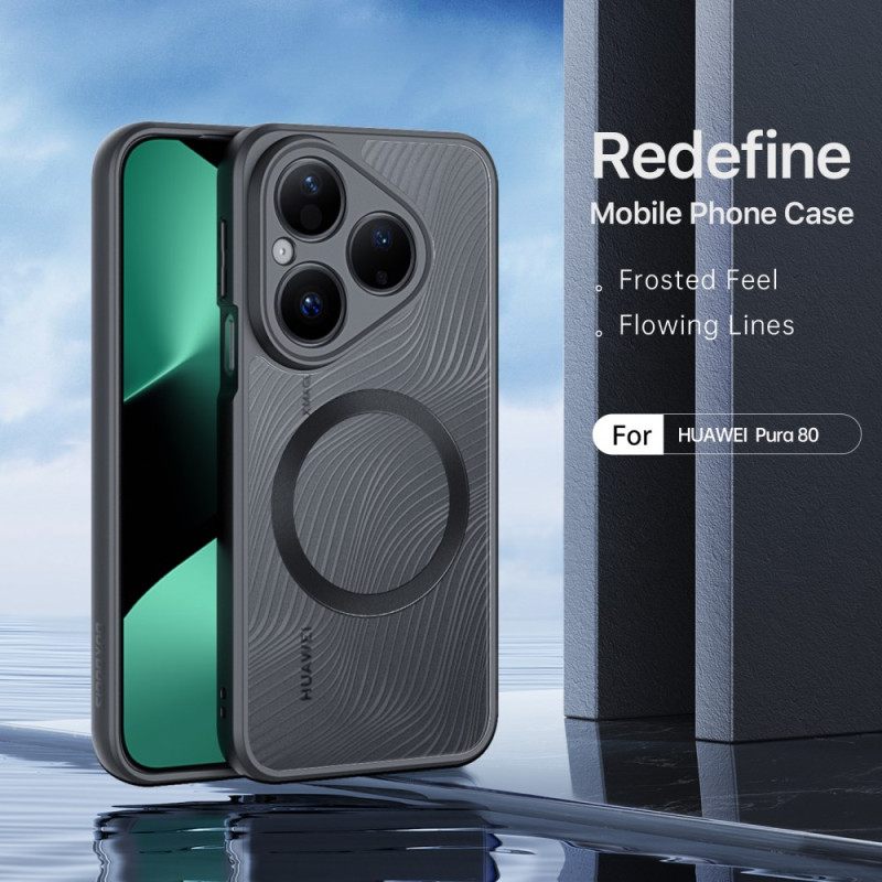 Hoesje Huawei Pura 80 Magsafe Aimo-serie Dux Ducis
