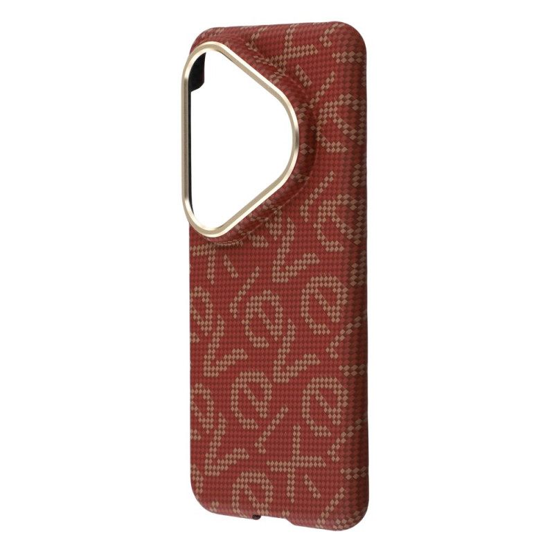 Hoesje Huawei Pura 80 Magsafe Met X-level Carbon Fiber Textuur