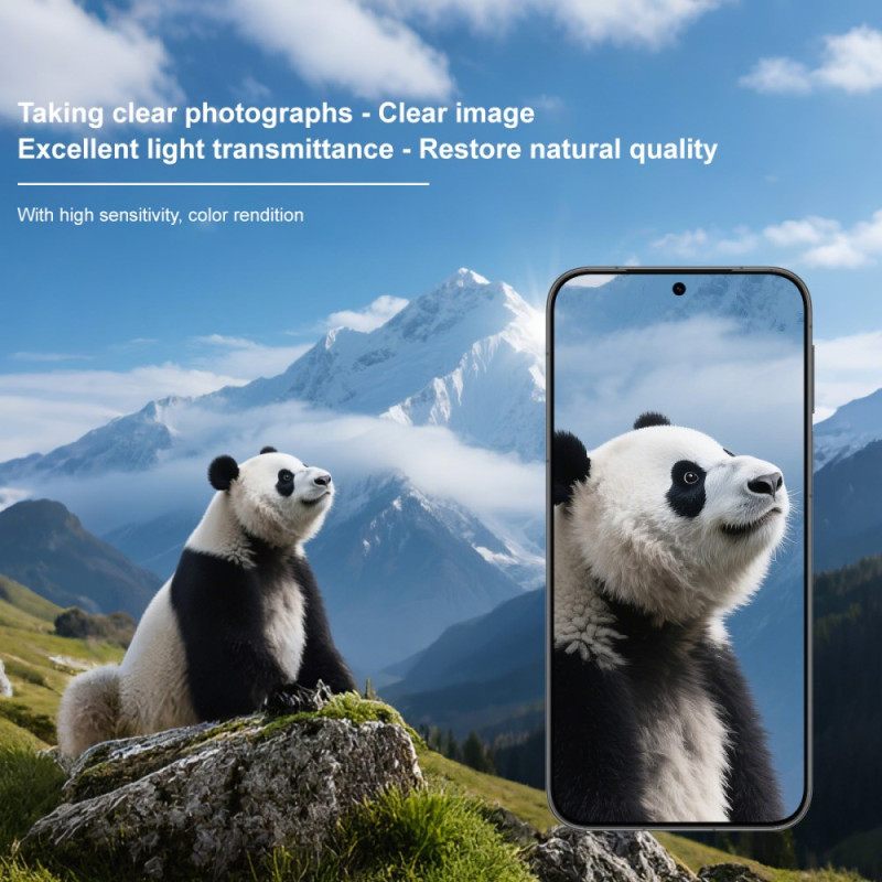 Lensbeschermer Van Gehard Glas Voor Huawei Pura 80 Met Zelfpositionerend Frame (zwarte Cirkels)