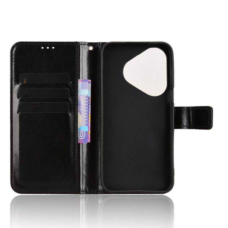 Leren Hoesje Voor Huawei Pura 80 Opvallend Imitatieleer