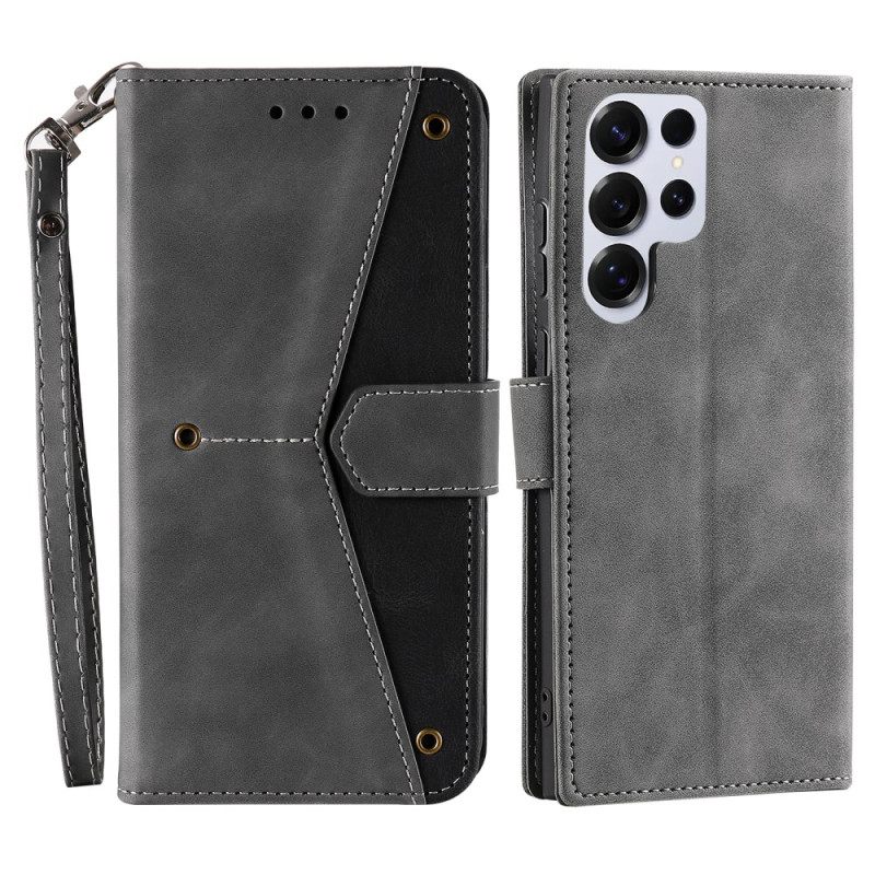 Bescherming Hoesje Samsung Galaxy S26 Ultra Tweekleurig Ontwerp