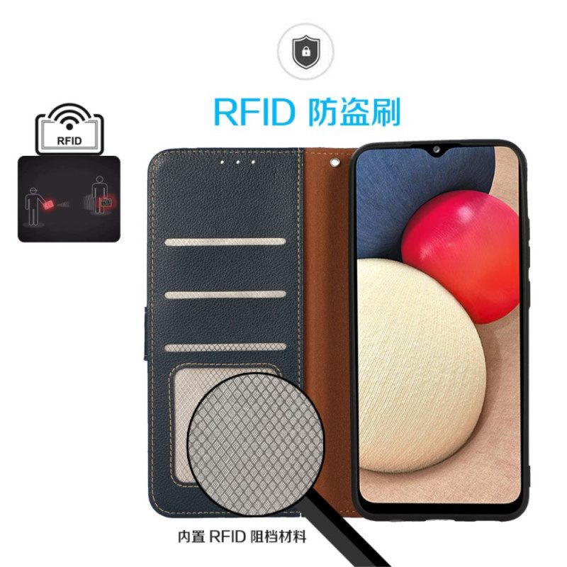 Bescherming Hoesje Samsung Galaxy S26 Ultra Tweekleurige Khazneh Rfid-bescherming