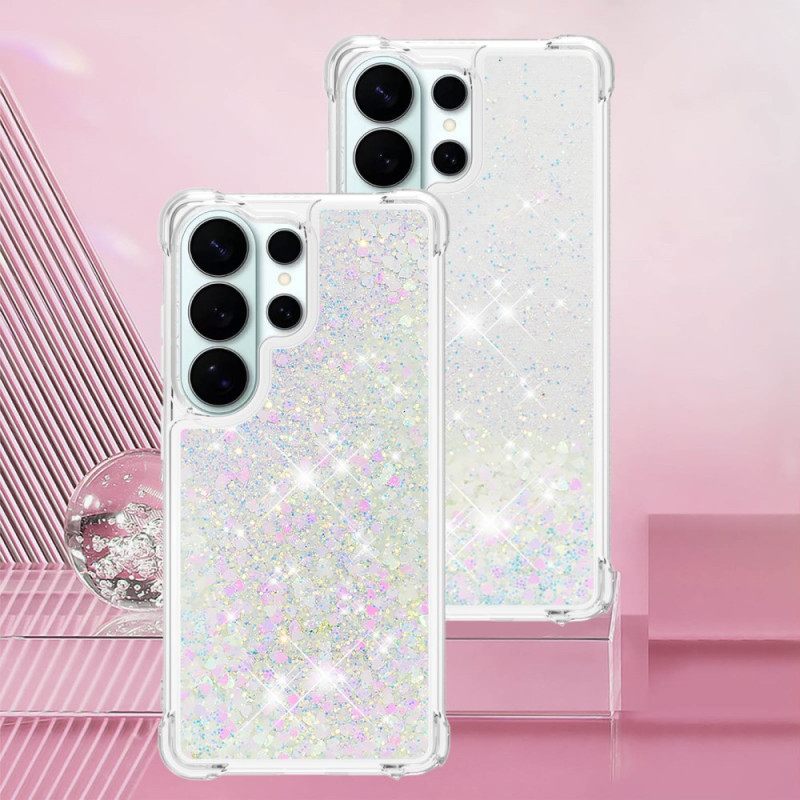 Cover Hoesje Samsung Galaxy S26 Ultra Telefoonhoesje Pailletten