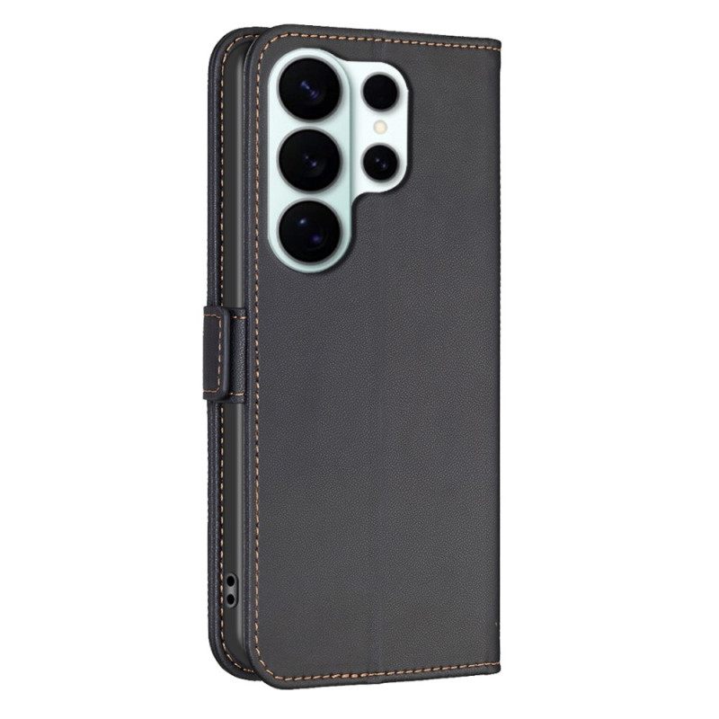Flip Case Leren Samsung Galaxy S26 Ultra Binfen-kleur