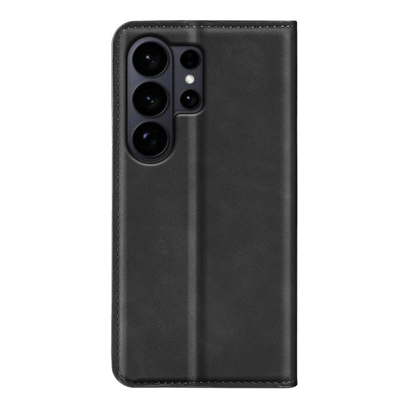 Folio-hoesje Samsung Galaxy S26 Ultra Lederen Stijl