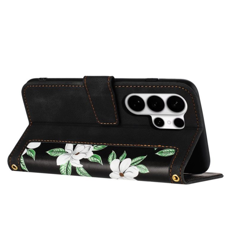 Folio-hoesje Samsung Galaxy S26 Ultra Telefoonhoesje Bloemendesign