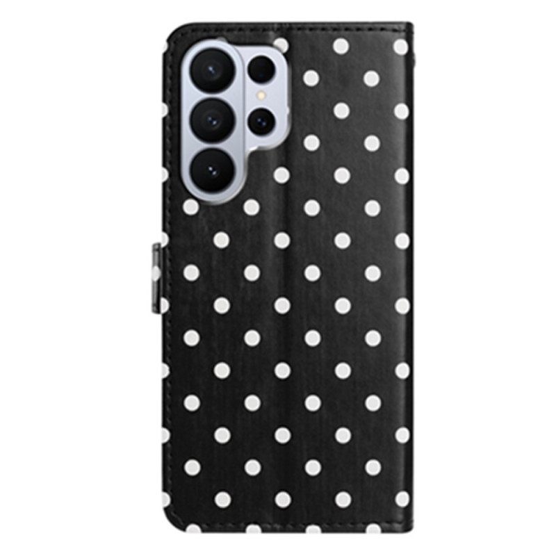 Folio-hoesje Samsung Galaxy S26 Ultra Telefoonhoesje Polka Dots