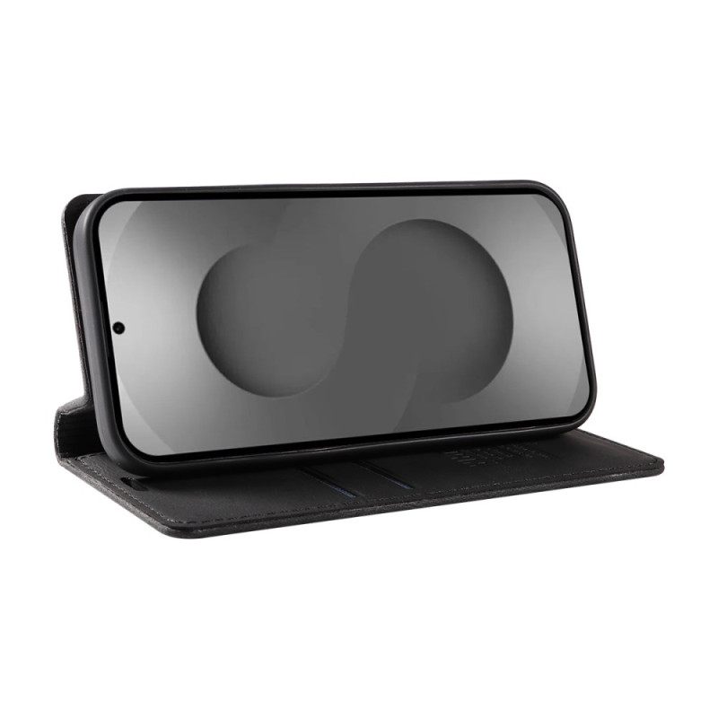 Folio-hoesje Samsung Galaxy S26 Ultra Telefoonhoesje Yikatu Suède-effect