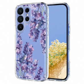 Hoesje Voor Samsung Galaxy S26 Ultra Vlinders En Bloemen