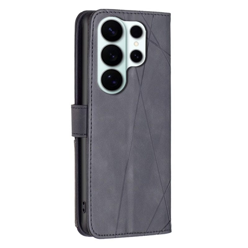 Leren Hoesje Samsung Galaxy S26 Ultra Binfen Geometrische Kleur Bescherming Hoesje