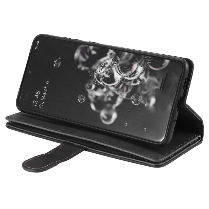 Leren Hoesje Samsung Galaxy S26 Ultra Portemonnee Met 9 Kaartsleuven