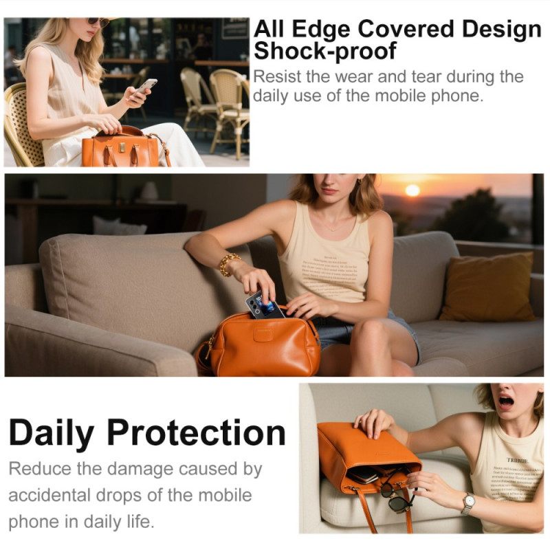 Case Hoesje Vivo V50e 5g Telefoonhoesje Ux-5 Serie Imak