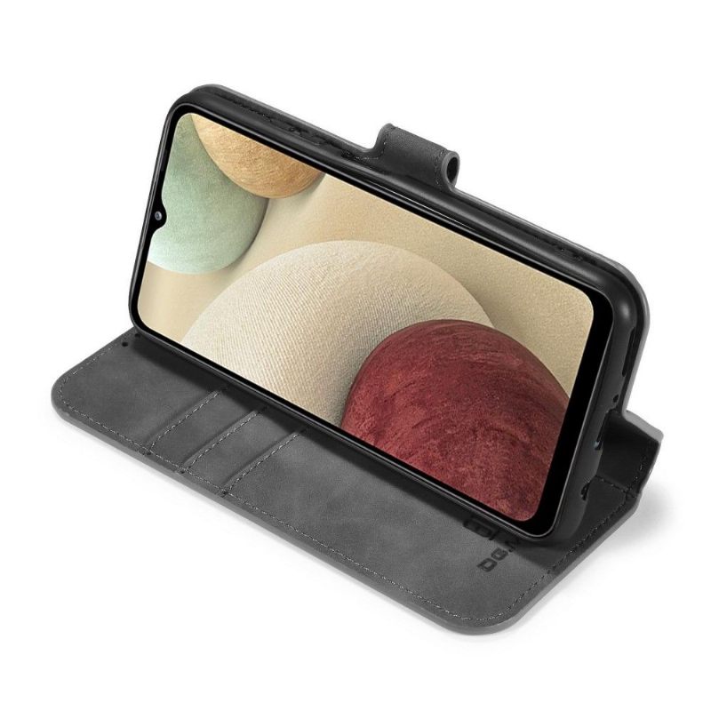 Folio-hoesje voor Samsung Galaxy A12 Dg Ming Retro Stijl