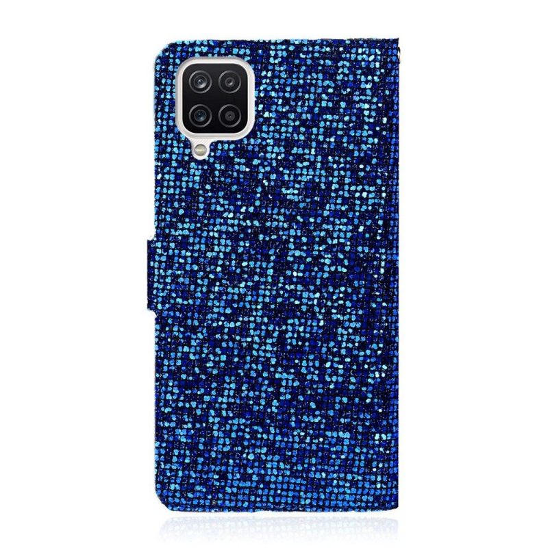 Folio-hoesje voor Samsung Galaxy A12 Glitterkaarthouder