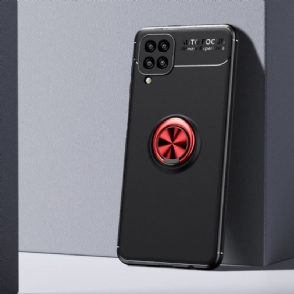 Hoesje voor Samsung Galaxy A12 Anti-fall Flex Met Roterende Beugel