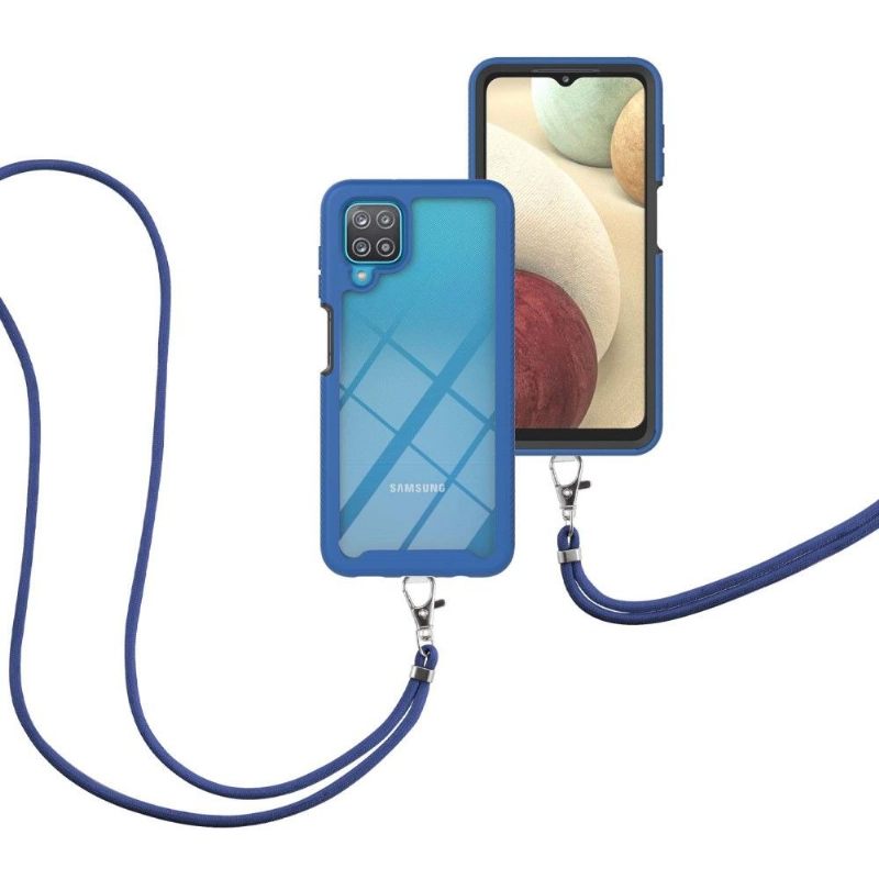 Hoesje voor Samsung Galaxy A12 Anti-fall Met Koord Stedelijke Serie