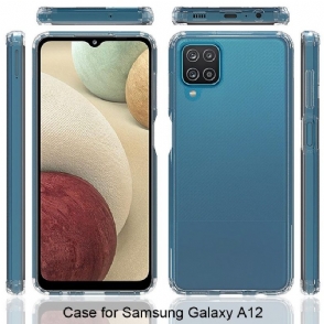 Hoesje voor Samsung Galaxy A12 Bescherming Hoesje Transparant