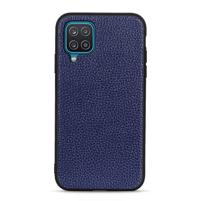 Hoesje voor Samsung Galaxy A12 Echt Leer Met Nerf