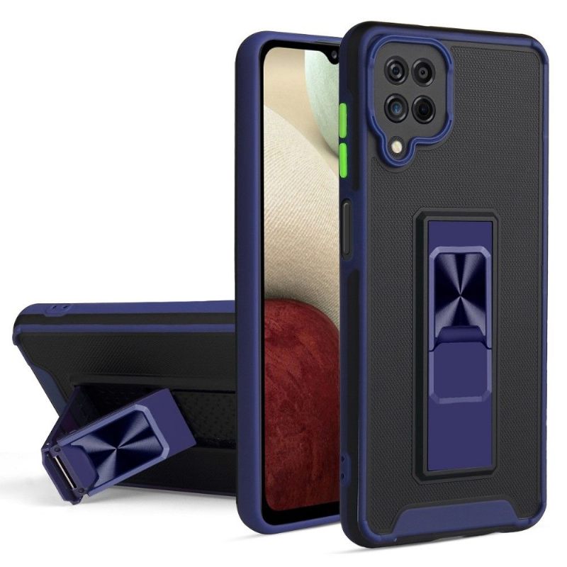 Hoesje voor Samsung Galaxy A12 Tweekleurig Met Standaard