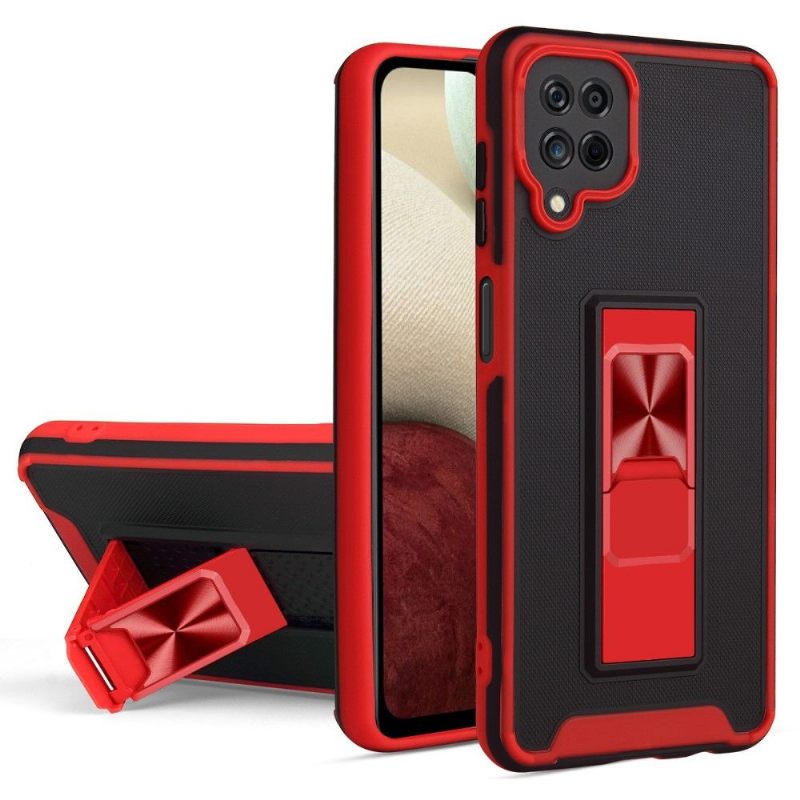 Hoesje voor Samsung Galaxy A12 Tweekleurig Met Standaard