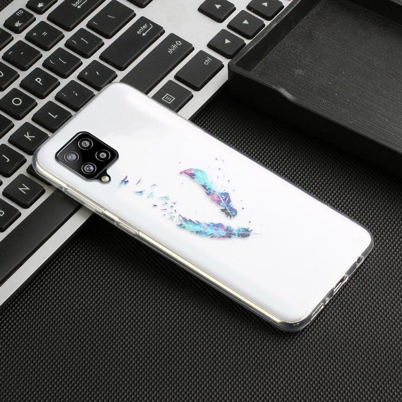 Hoesje voor Samsung Galaxy A12 Veren En Vogels