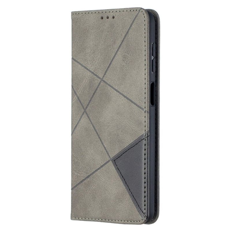 Leren Hoesje voor Samsung Galaxy A12 Bescherming Leren Kaarthouder In Célinia-stijl