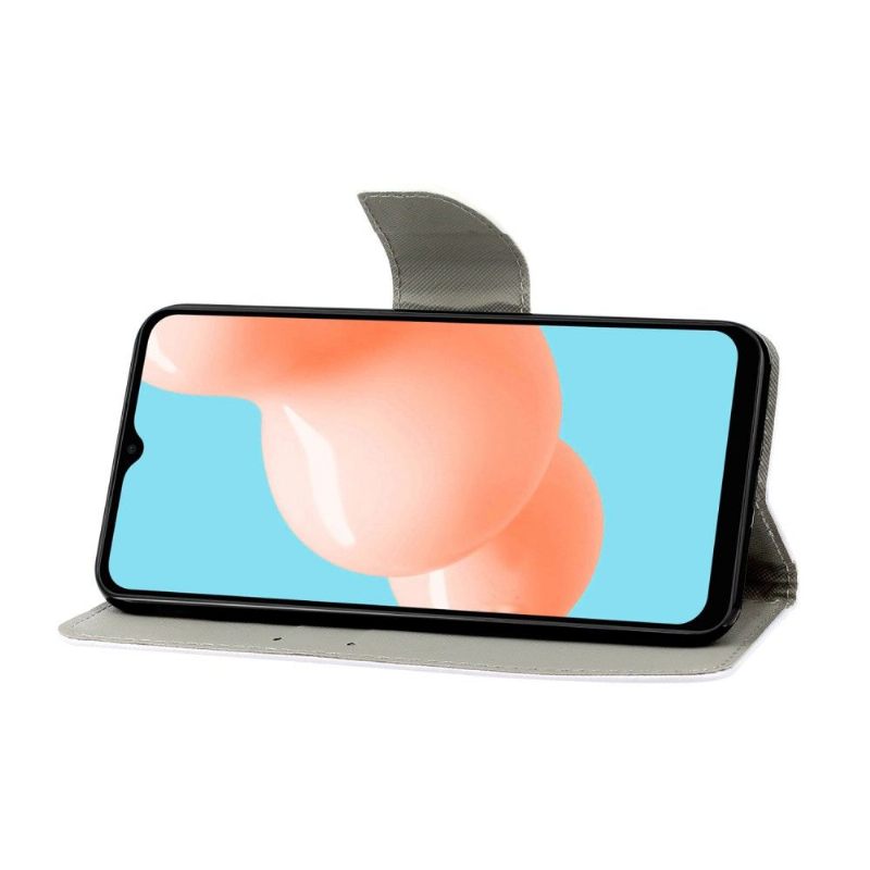 Leren Hoesje voor Samsung Galaxy A12 Je Hebt Me Compleet Gemaakt